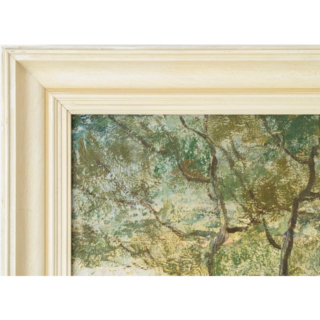 Dutch Impressionist Landscape Oil Painting, Country Path & Farmhouse, by Jacobus Doeser, Early 20th Century For Sale - Image 4 of 18