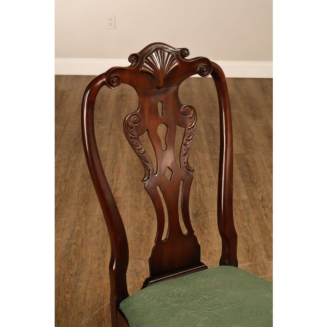 Henredon 'Rittenhouse Square' Set of Six Mahogany Dining Chairs For Sale - Image 10 of 18