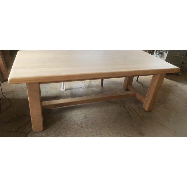 Oak Dining Table, 1950s For Sale - Image 3 of 18