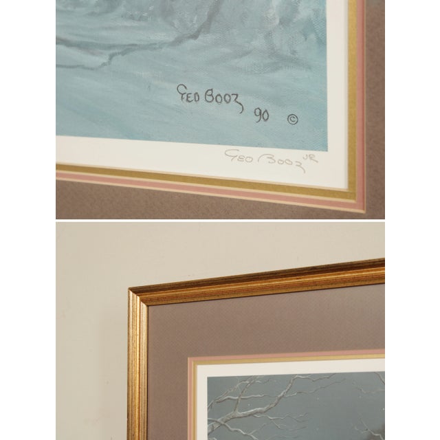 1990s 'Dyerstown Road' Rustic Winter Fine Art Print by George Booz For Sale In Philadelphia - Image 6 of 13