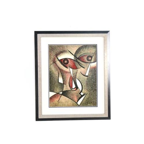 1980s Sam Colpa, 1980s, Paper, Framed For Sale - Image 5 of 11