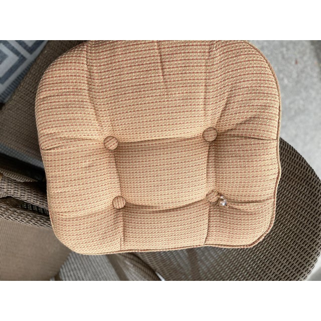 Lloyd Flanders Wicker Chairs- Set of 4 For Sale - Image 12 of 13