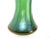 Late 20th Century Signed Lundberg Studios Magnolia Pulled Feather Leaf Art Glass Vase Iridescent For Sale - Image 5 of 16