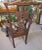 Unusual Mahogany Chippendale Style Library Arm-Chair For Sale - Image 4 of 12
