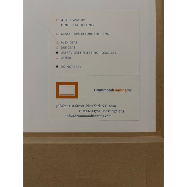 Vintage Greg Colson 'Observed Shapes' Limited Edition Lithograph Signed and Dated For Sale - Image 14 of 14