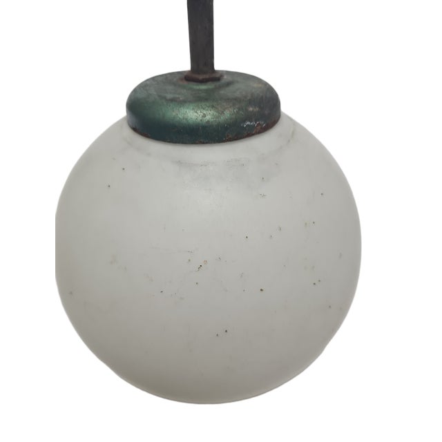 Vintage Communist Pendant Lamp, Poland, 1970s For Sale - Image 3 of 9
