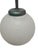 Vintage Communist Pendant Lamp, Poland, 1970s For Sale - Image 3 of 9