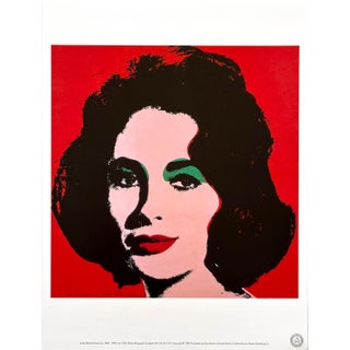 Andy Warhol Pop Art Elizabeth Taylor 1989 For Sale