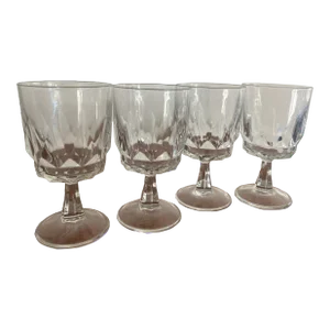 Vintage Arcoroc Mini Goblets- Set of 4