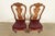 Kittinger Georgian Carved Mahogany Side Chairs or Dining Chairs, Pair For Sale In South Bend - Image 6 of 16