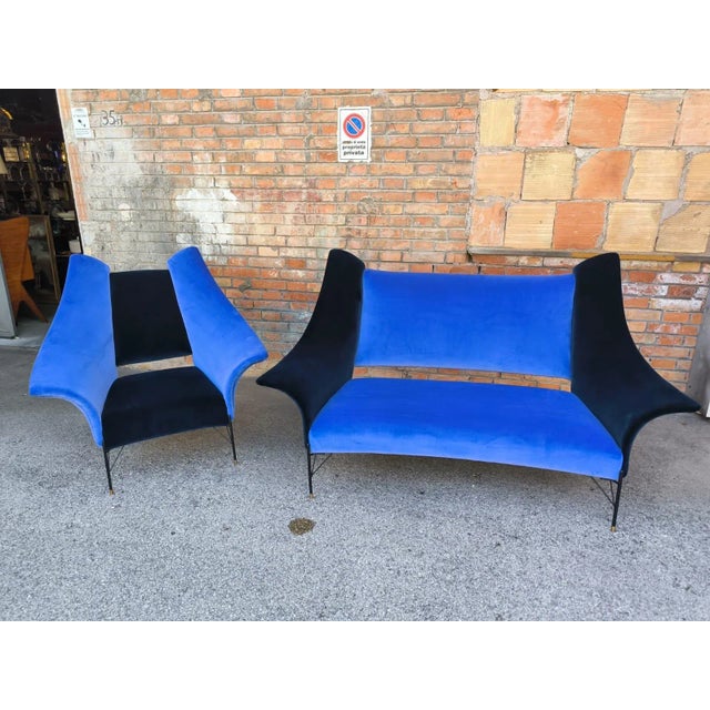 Vintage Lounge Chair and Sofa, 1970s, Set of 2 For Sale - Image 16 of 16