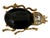 Large Vintage Gold Black Gold and Glass Beetle Brooch For Sale In Palm Springs - Image 6 of 6