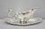 Vintage Victorian Style Silver Plated Gravy Sauce Boat w/ Attached Dish. Circa Mid 20th Century. Measurements: 4" H x 9.5"...
