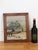 Vintage Original Cottage Oil Painting: Framed Winter Landscape Art For Sale - Image 10 of 12