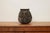 Folk Art Vintage Small Black Olive Pot For Sale - Image 3 of 11