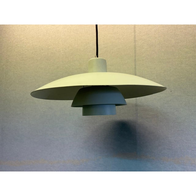 Cream Danish PH 4/3 Hanging Lamp by Poul Henningsen for Louis Poulsen, 1950s For Sale - Image 8 of 18