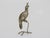 Silver Plated Bronze Cockatoo or Parrot Sculpture, 1950s For Sale - Image 3 of 10