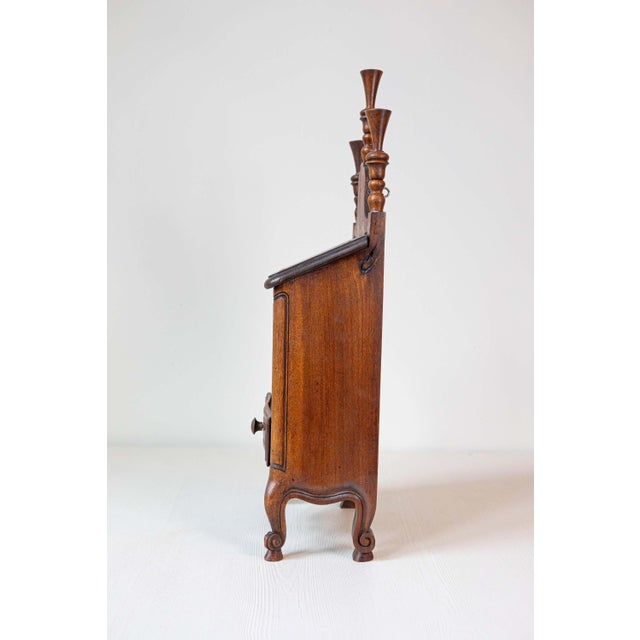 19th Century 19th Century Louis XV Style French Farinerio Flour Box with Carved Floral Décor For Sale - Image 5 of 9