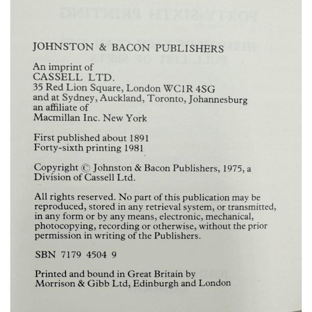 The Scottish Clans and Their Tartans 1981 Book For Sale In Washington DC - Image 6 of 13