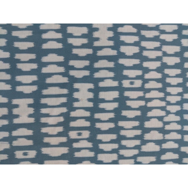 Abstract Blue and White Clouds Fabric by Havenly for the Inside- 4 Yards For Sale - Image 17 of 17