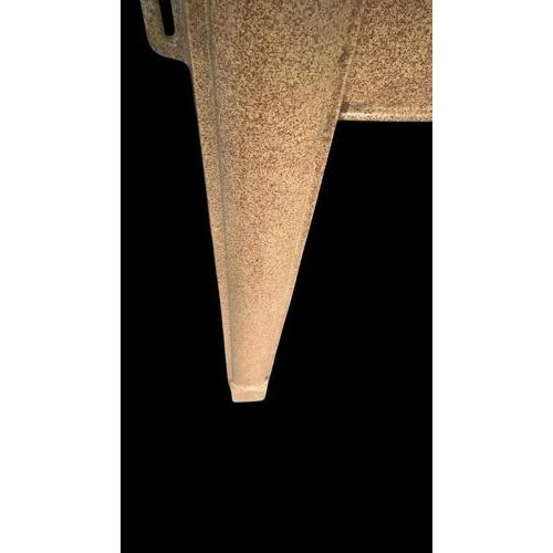 Brown Edwardian Enamelled Cast Iron Mantel for Wood Burning Stove For Sale - Image 8 of 18