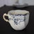19th Century English Bone China Blue and White Tea Cup Set for Five - 15 pcs For Sale - Image 13 of 16