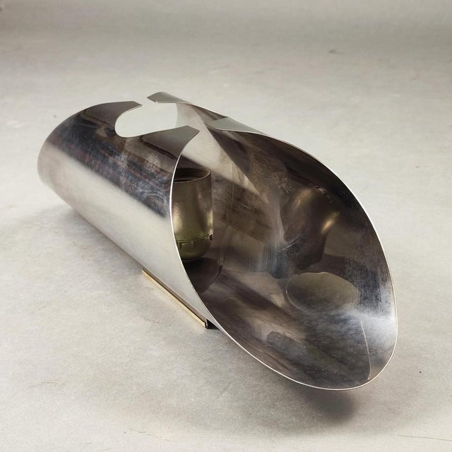 Space Age Chrome Wall Lights, 1960s, Set of 2 For Sale - Image 12 of 15