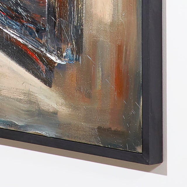 Textile Many Ways I Large Scale Vietnamese Oil Canvas Painting Collective Bap Vietnam Art For Sale - Image 7 of 15