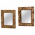 Wood Art Deco Bamboo Inlaid Mirrors, 1930, Set of 2 For Sale - Image 7 of 7