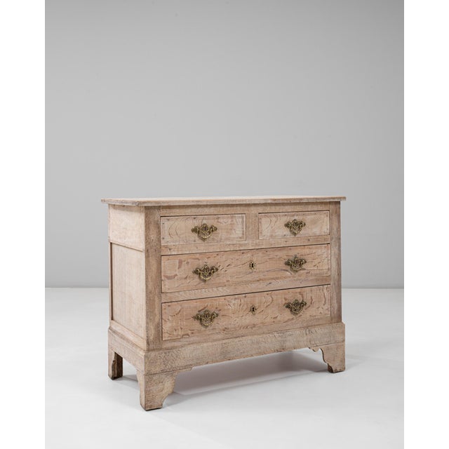 1900s French Louis XVI Oak Chest of Drawers For Sale In Greensboro - Image 6 of 18
