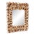 Vintage Organic Coastal Seashell Wall Mirror For Sale