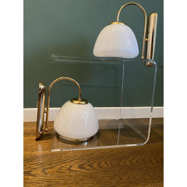 Murano Glass Wall Lights from Millefiori, Set of 2 For Sale - Image 13 of 18