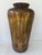 Mid-Century Modern Vintage Large Hand-Hammered Brass Floor Vase With Aged Patina – 16.5” For Sale - Image 3 of 9