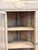 Late 20th Century Natural Pine Corner Display Cabinet With Fluted Crown and Glass Door For Sale In New York - Image 6 of 9
