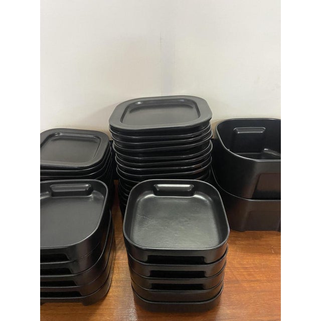 Ceramic Space Age Serving Dishes by Makio Hasuike, 1970s, Set of 57 For Sale - Image 7 of 18