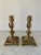 A wonderful pair of gilt bronze Egyptian Revival candlestick holders featuring Sphinxes. Late 19th Century Measures:...
