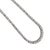 14k White Gold 7.37ct Round Diamond 4 Prongs Princess Chain Tennis Necklace For Sale - Image 4 of 8