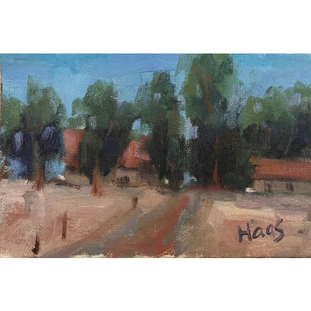 Valley Ford Barn Original Oil Painting For Sale - Image 9 of 9