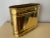 Mid-Century Modern 1970s Brass Lion Motif Magazine Holder For Sale - Image 3 of 11