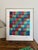 20”x24” Original Wall Alcohol Ink Painting Ca Artist B. Leeds Titled Rgb1 Museum Glass For Sale - Image 9 of 9