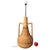 Large Mid-Century Handmade Floor Lamp in Rattan, 1960s For Sale - Image 16 of 16