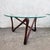 20th Century Coffee Tables in Wood and Glass, Set of 2 For Sale - Image 6 of 13