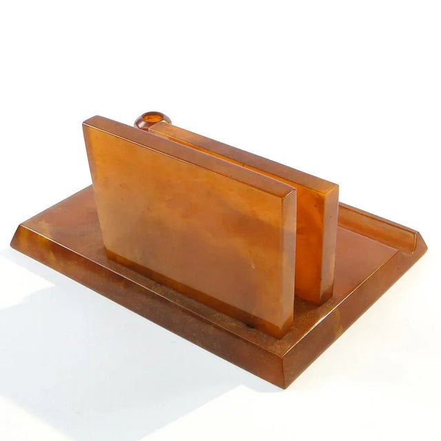 Art Deco Bakelite Writing Tool, Poland, 1950s For Sale - Image 6 of 10