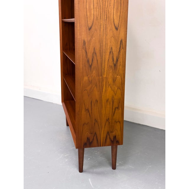 Vintage Danish Teak Bookcase from Chr. Linneberg Møbelfabrik, 1960s For Sale - Image 9 of 18