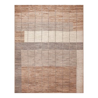 Nazmiyal Collection Modern Handmade Wool Pile Area Rug For Sale