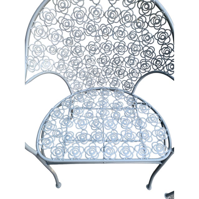 Vintage Outdoor Metal Chairs For Sale - Image 10 of 10