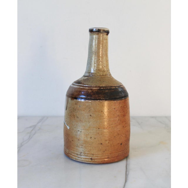 Vintage Studio Art Pottery Vase For Sale - Image 4 of 8