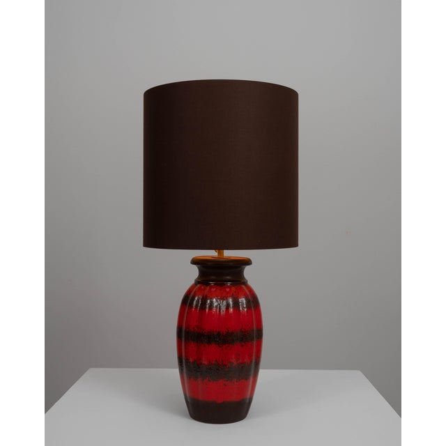 20th Century German Ceramic Table Lamp For Sale - Image 16 of 18