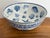 Traditional Late 20th Century Blue and White Bowl With Shell Motif For Sale - Image 3 of 6