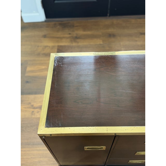 1970s Milo Baughman for Directional Custom Collection Campaign Gentleman’s Armoire For Sale - Image 17 of 18